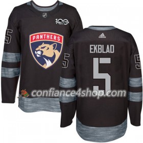 Adidas Maillot de Hockey Florida Panthers Aaron Ekblad 5 1917-2017 100th Anniversary Noir Authentic - Homme